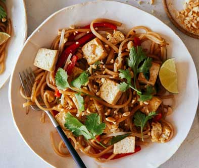 vegetable pad thai